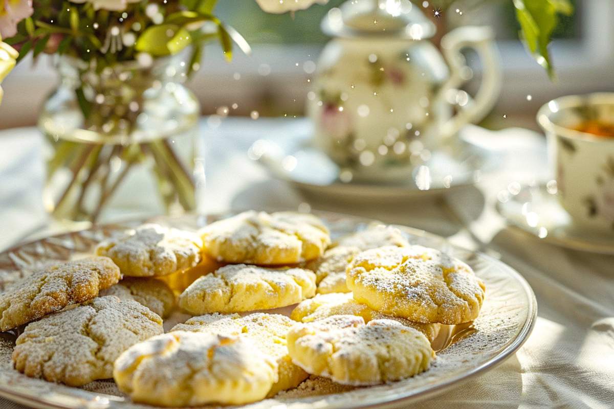 Simple lemon cookies